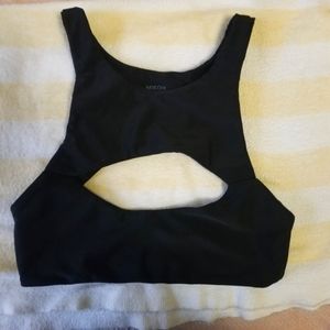 Mikoh Marakkesh CUT OUT Top Black